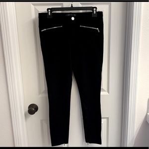 ZARA TRAFALUC Black Pants w/ Ankle Zipper